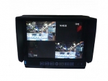 7寸DVR,7寸車載顯示器，7寸顯示器具錄像功能，四路分割顯示器，內(nèi)置DVR,最大支持32G,